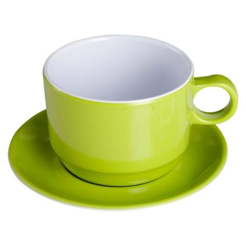 Brunner Space - Tasse mit Untertasse und Deckel