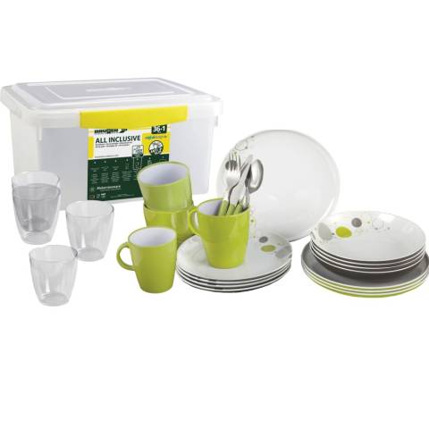 Brunner Space Geschirr Set - 36-teilig