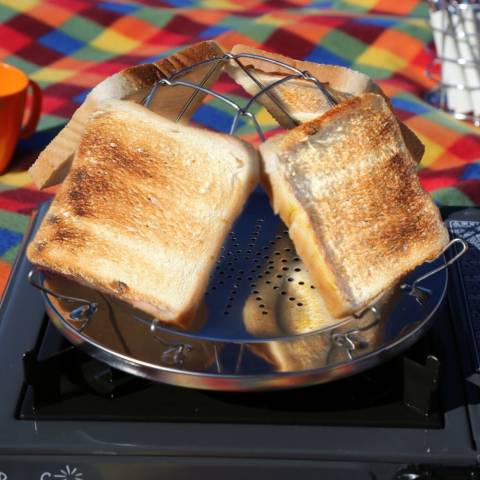 Edelstahl Camping Toaster