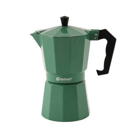 Outwell Manley Espresso Maker fr 6 Tassen - grn