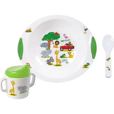 Brunner Jungle Parade 6M+ Kinder Geschirr-Set