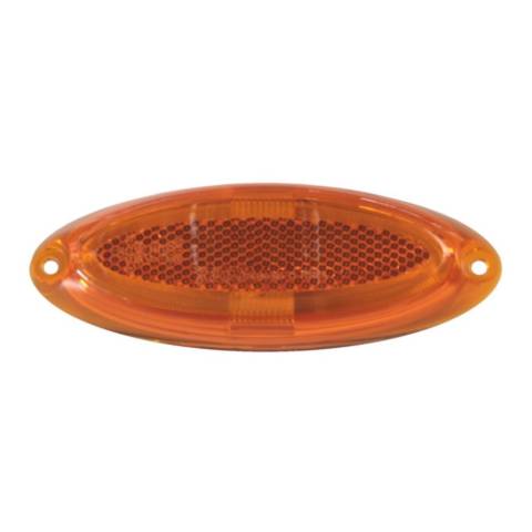 LED Markierungsleuchte oval - orange
