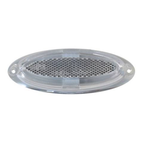 LED Markierungsleuchte oval - wei