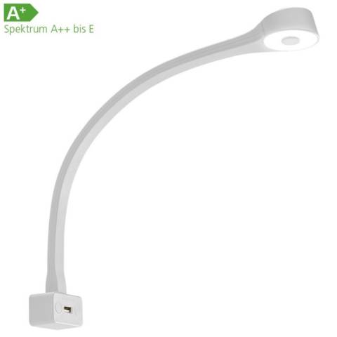 LED-Schwanenhalsleuchte Typ F - wei