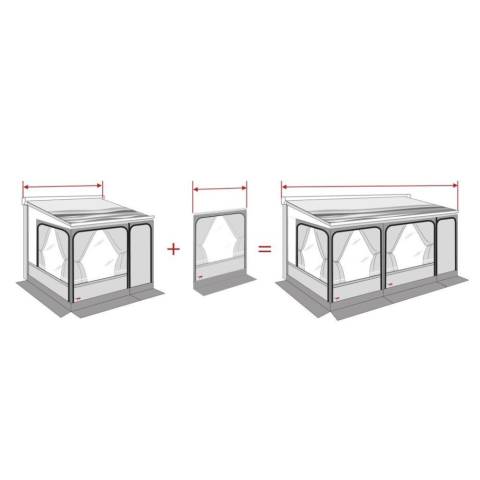 Fiamma Frontwanderweiterung fr Privacy Zelt - 200 cm