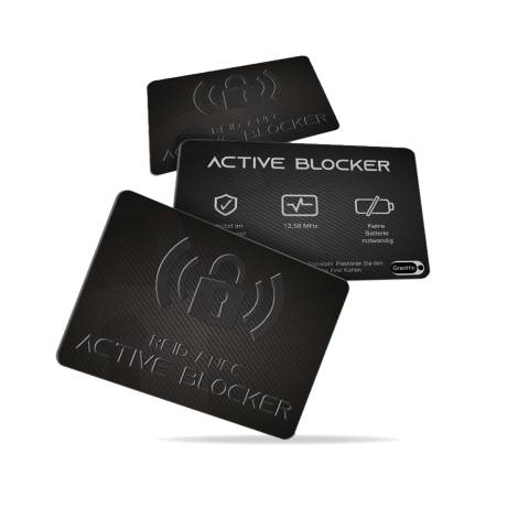 ACTIVE BLOCKER Karte 2er Set