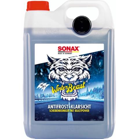 SONAX Frostschutz WinterBeast AntiFrost & KlarSicht, 5 L