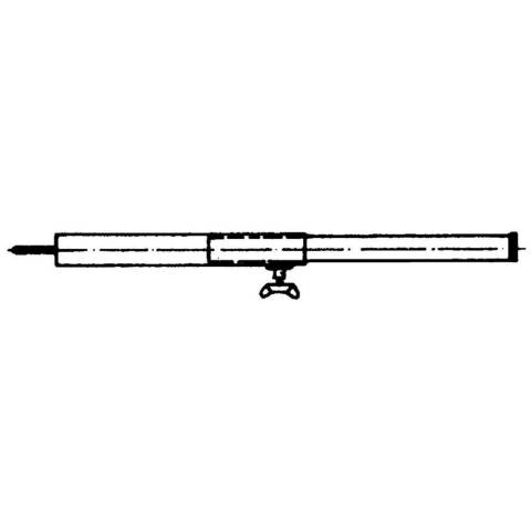 Variabler Aufstellstab Stahl 19 mm - 125-200 cm