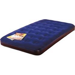 Velours Luftbett Royal Blue - 185 x 97 x 22 cm