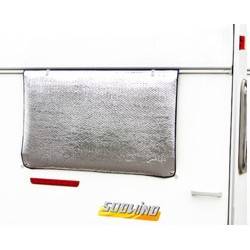 Thermomatte fr Wohnwagen - Luftpolsterfolie 140 x 74 cm