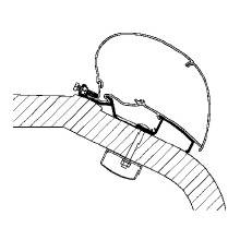 Omnistor Adapter fr LMC Liberty TI, Markisenlnge 3,75 m