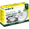 Brunner Nautical - Geschirr Set - 16-teilig