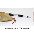 Variabler Aufstellstab Stahl 19 mm - 125-200 cm