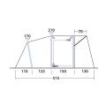 Outwell Blossburg 380 Air Busvorzelt