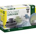 Brunner Lunch Box Dolomit Grau 16 tlg.