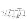 Outwell Boston 6 Air TC Familienzelt
