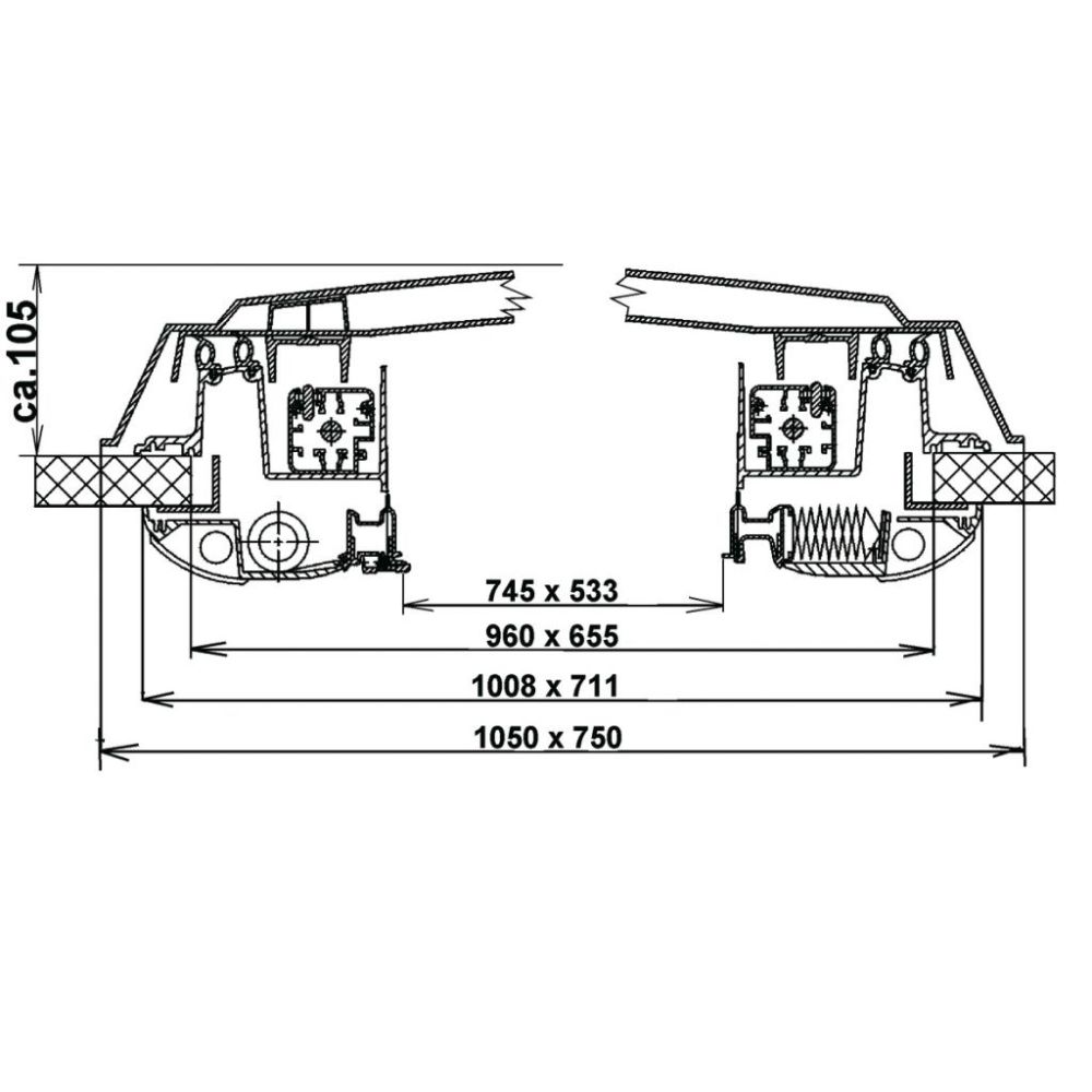 Mb-m® Gasfeder Komplettset Für Dometic Seitz Heki 2 - Inkl. Montagezubehör