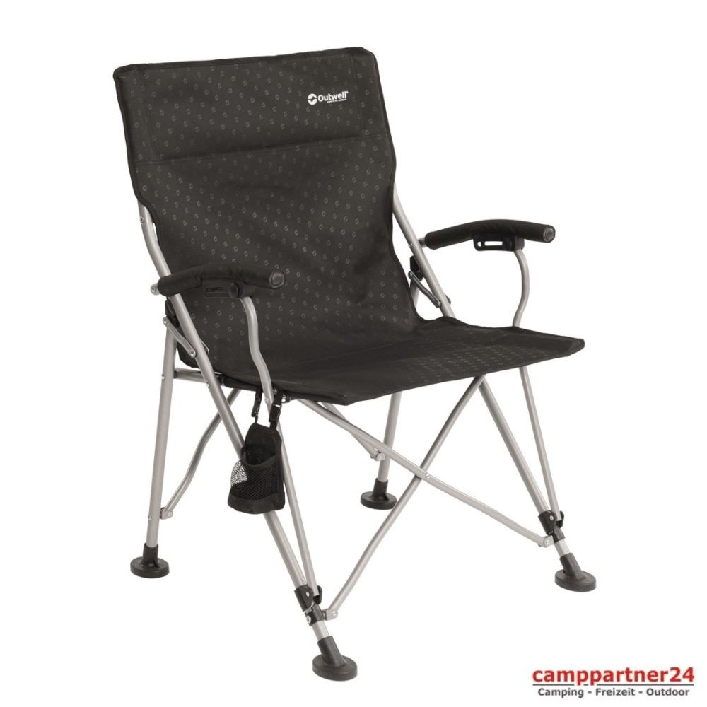Outwell Campo XL Faltstuhl schwarz Outwell Campo XL Faltstuhl schwarz