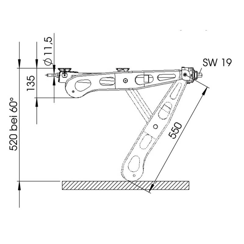 Alko Premium Sttze 1200 kg