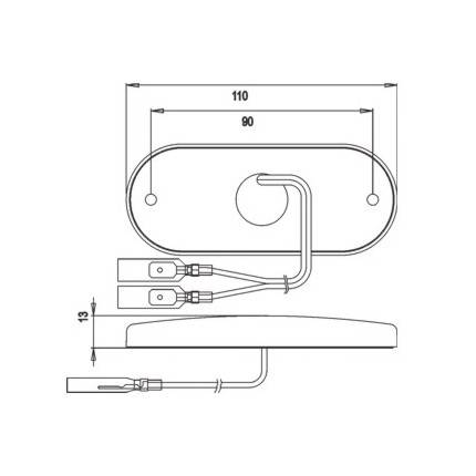 Jokon LED Seitenmarkierungsleuchte
