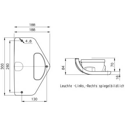 Jokon Schlussleuchte rechts
