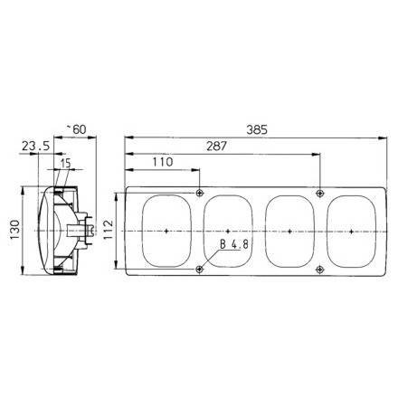 Jokon Schluleuchte BBSWN 561