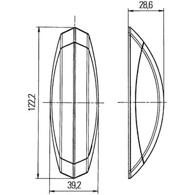 Hella Umrissleuchte rechts