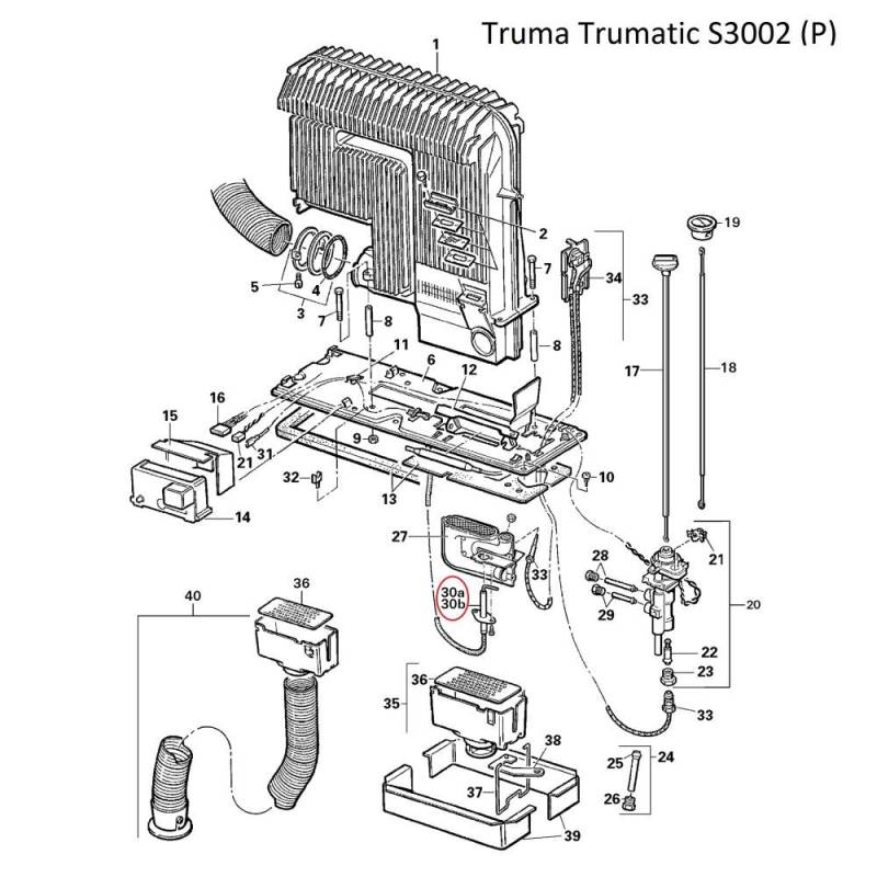 Truma Zndkerze 45cm, fr Automatik ab 08/04