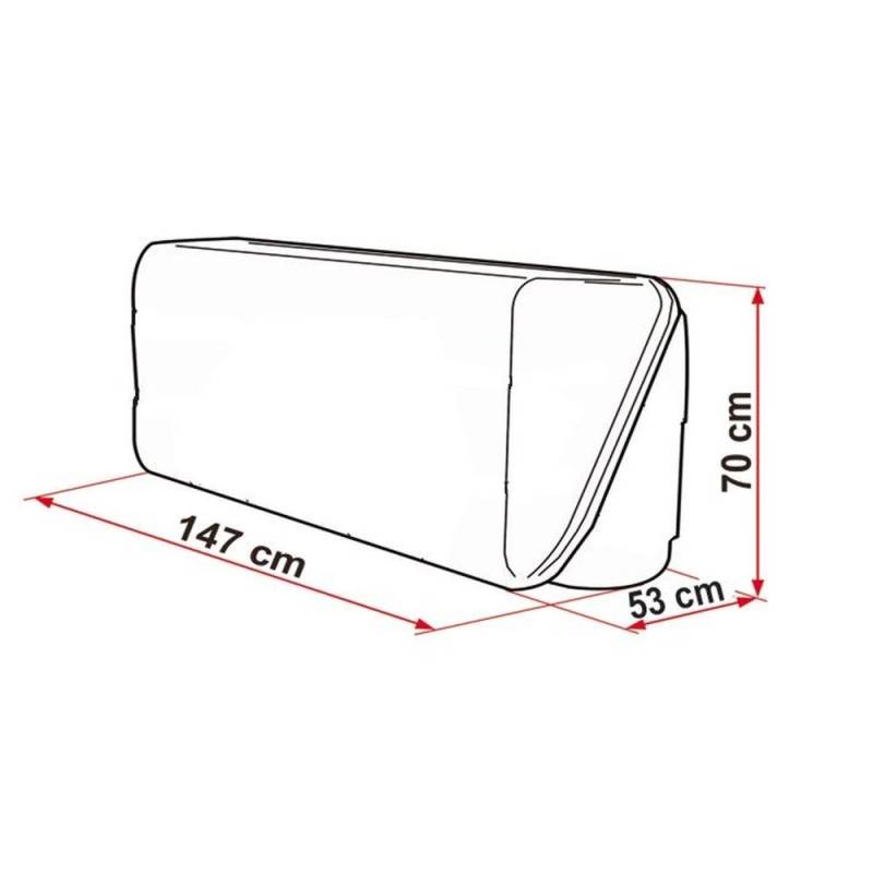 Fiamma Ultra Box Heckbox - 500 Liter