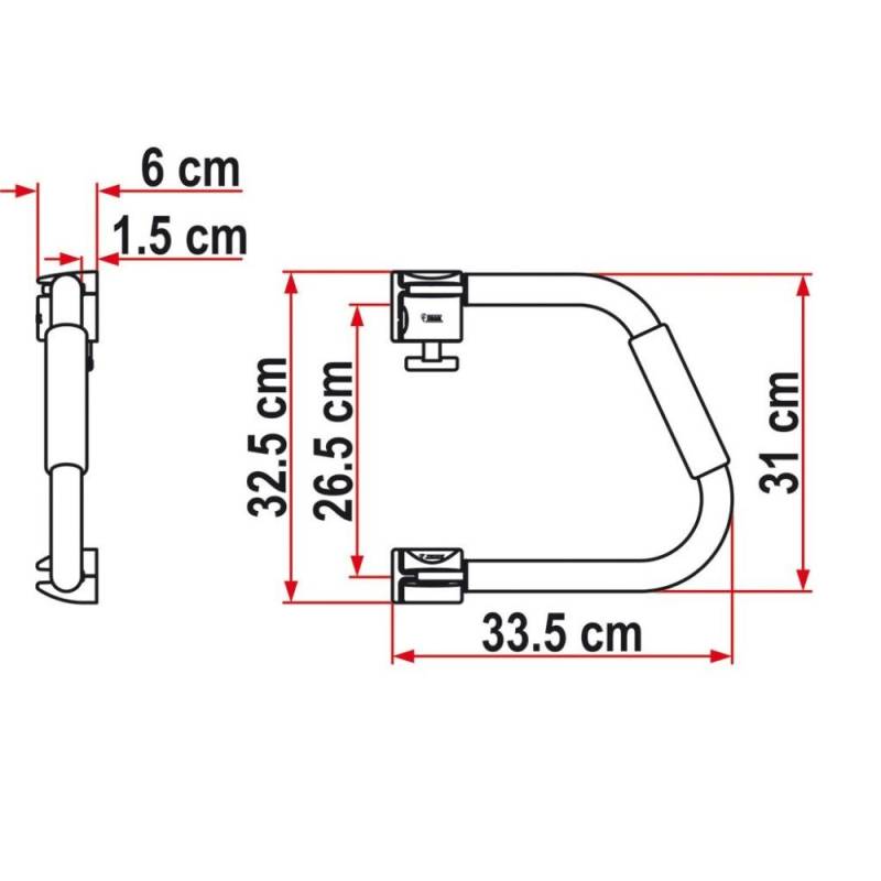 Fiamma Security 31 Bgel und Einstieghilfe