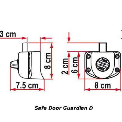 Fiamma Sicherheitsblock - Safe Door Guardian