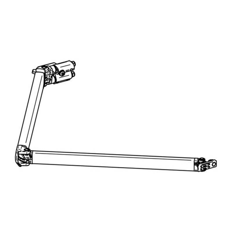 Gelenkarm rechts 2,5 m, Markisenlnge 3,0m / 4,5m
