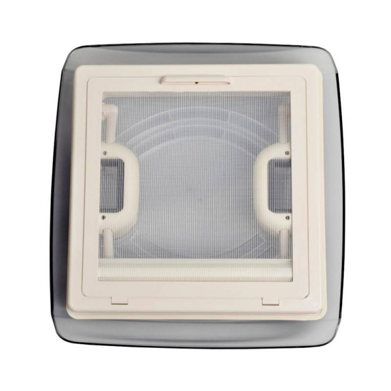 MPK Dachhaube Vision Vent S eco - Rauchglas mit Netz/Rollo
