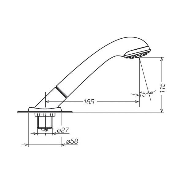 Reich Julia Duschset