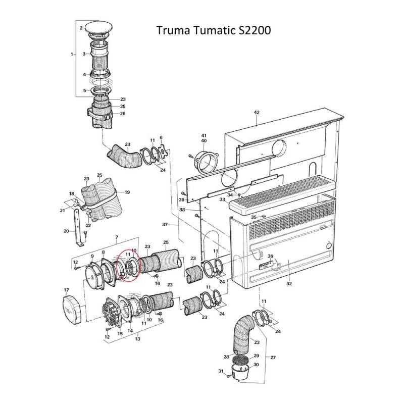 Truma Trumatic O-Ring 35 x 5