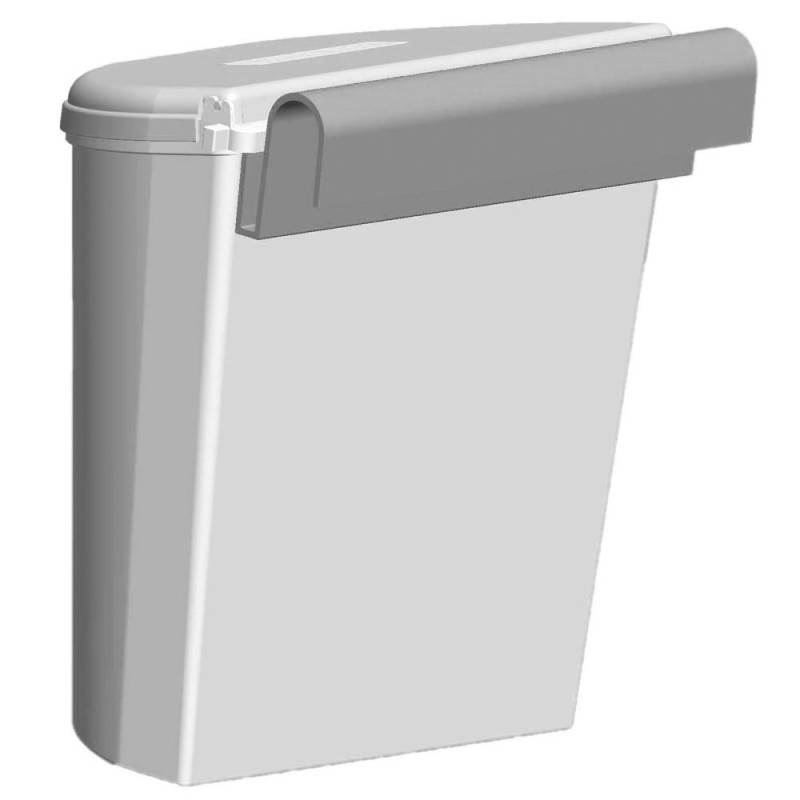 Brunner Abfallbehlter Pillar XL - grau