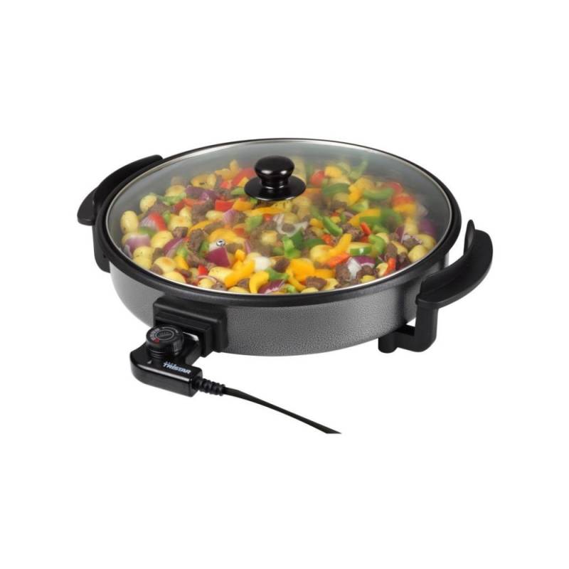 Multifunktionspfanne mit abnehmbarem Thermostat