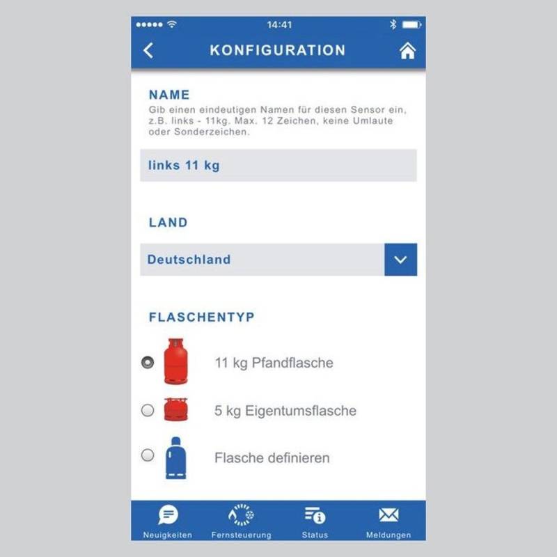 Truma LevelControl - Gasflascheninhaltsmesser