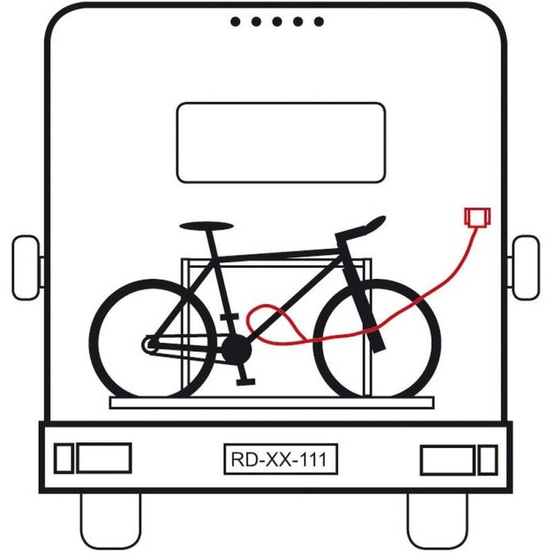 Thitronik Funk-Kabelschleife 868 schwarz
