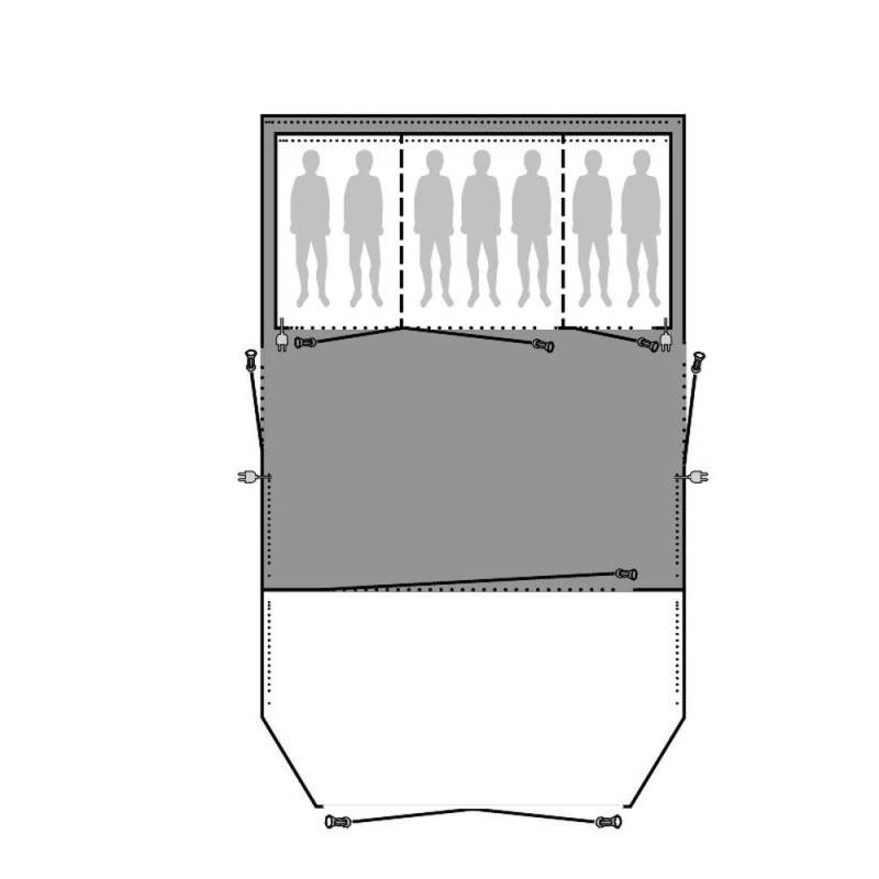 Outwell Wood Lake 7ATC - Zeltunterlage