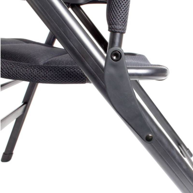 Brunner Aravel 3D Campingstuhl schwarz - SMALL