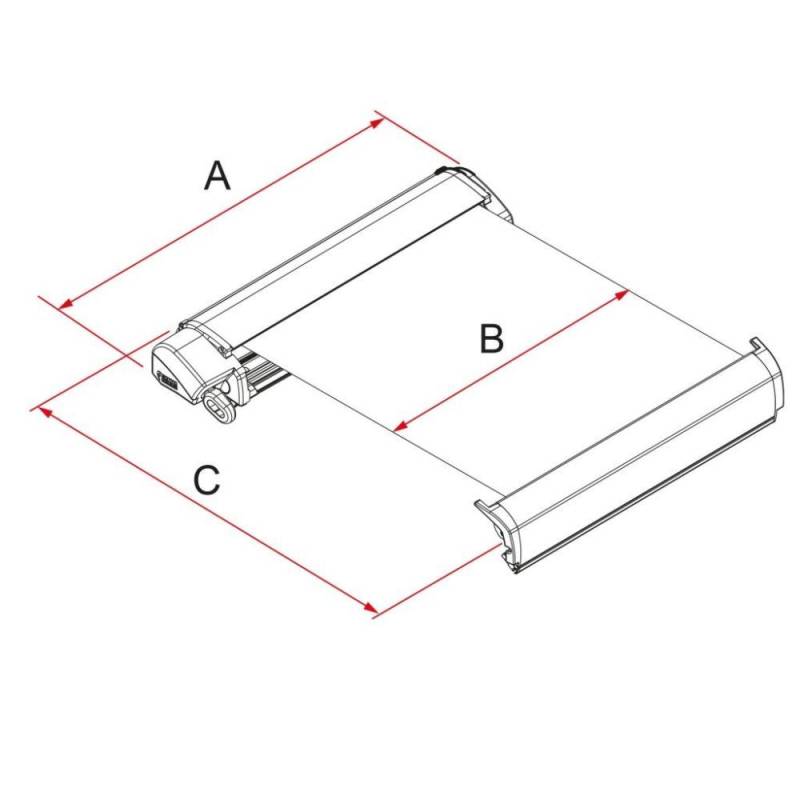 Fiamma Fiammastore F80 S 425 Deep Black