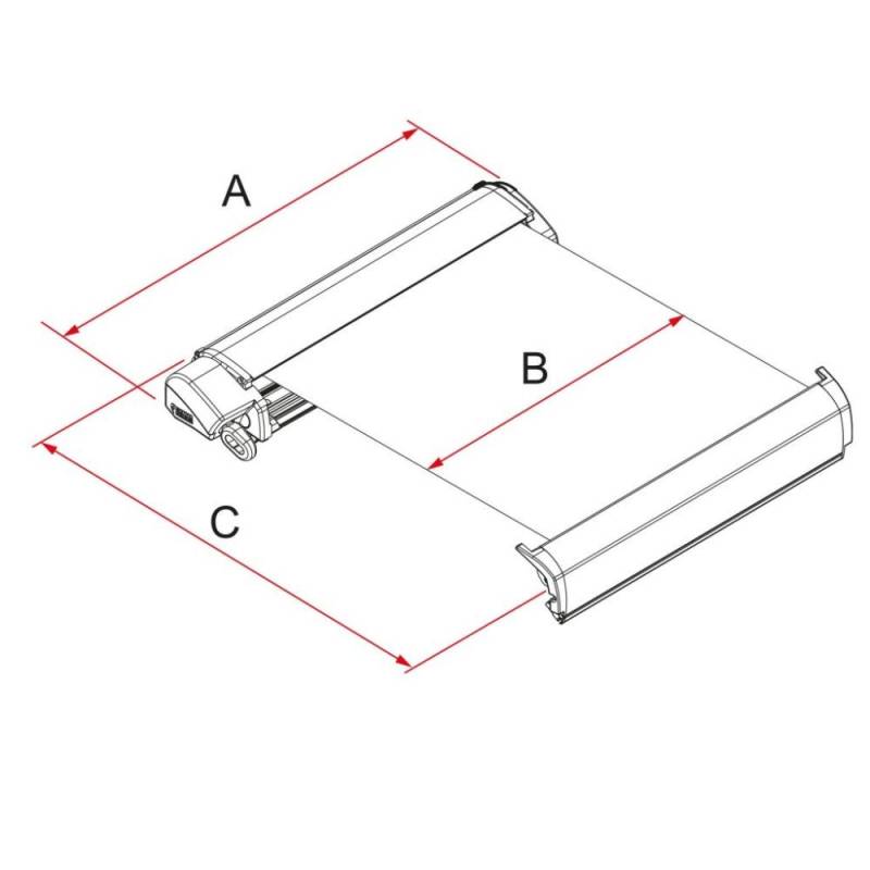 Fiamma Fiammastore F80 S 290 Deep Black