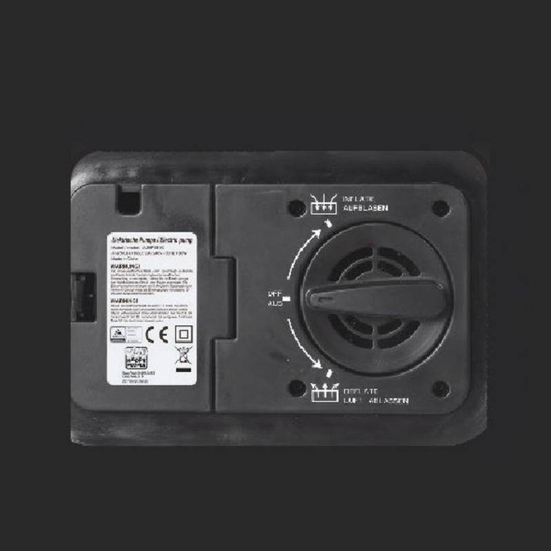 Wehncke Luftbett mit integrierter Pumpe