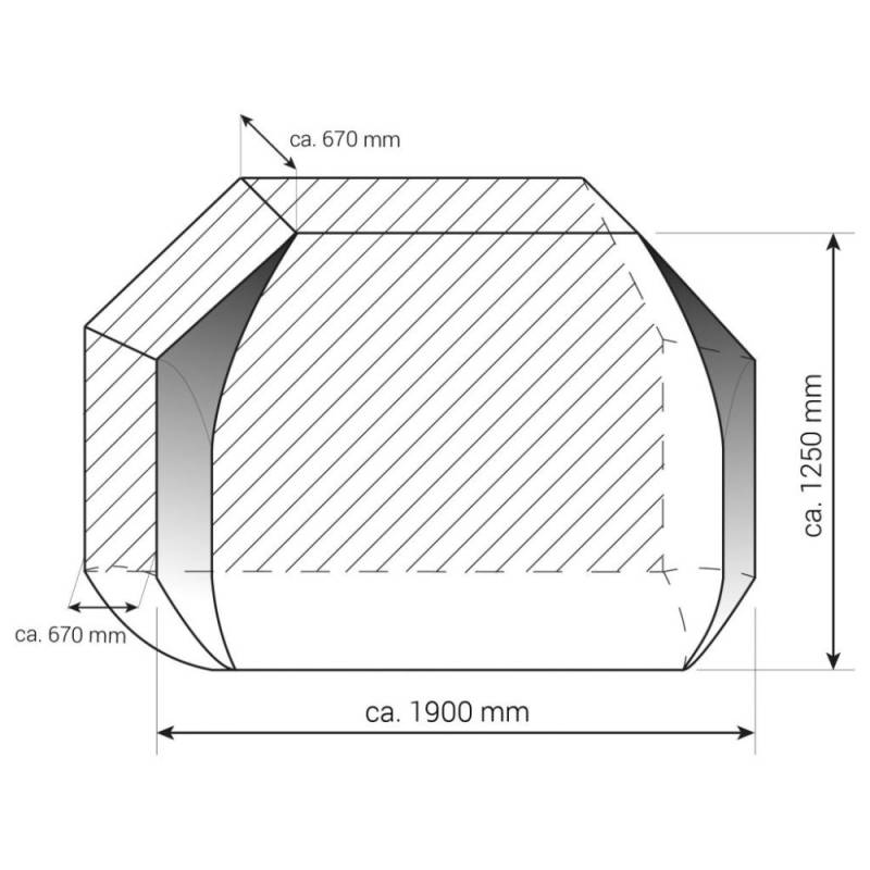 Schutzhlle City fr Fahrradtrger bis zu 3 Fahrrder