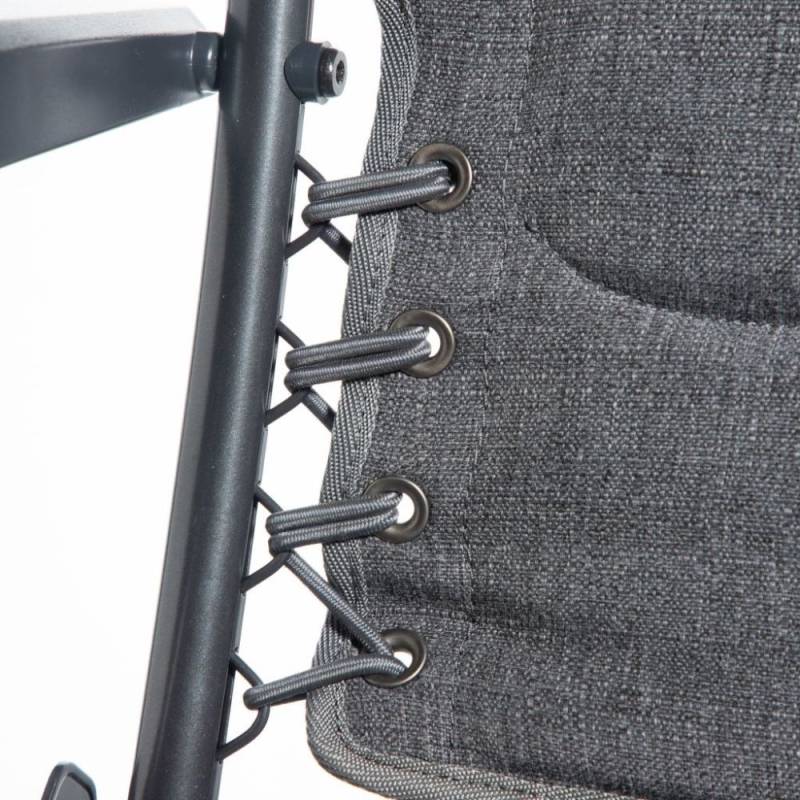 HighQ Comfortable Campingstuhl - Greyline