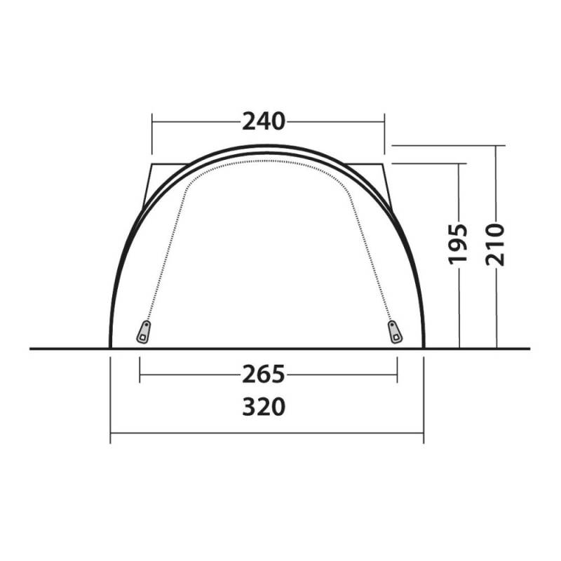 Outwell Lakecrest Buszelt