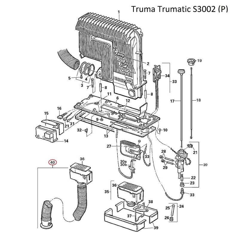 Truma Trumatic Ansaugverlngerung komplett 50cm