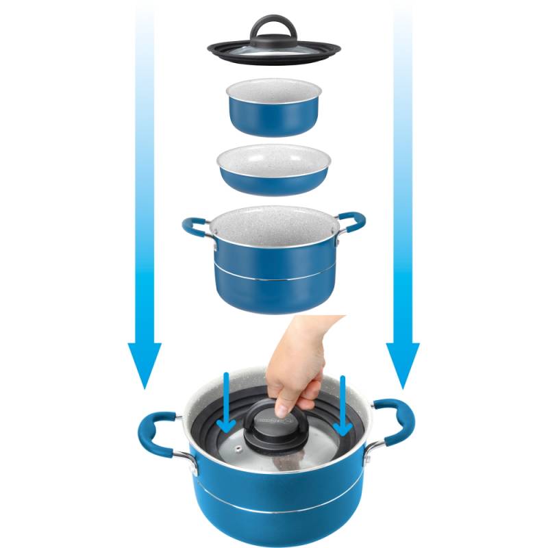 Brunner Carezza 7+1 22cm Topfset