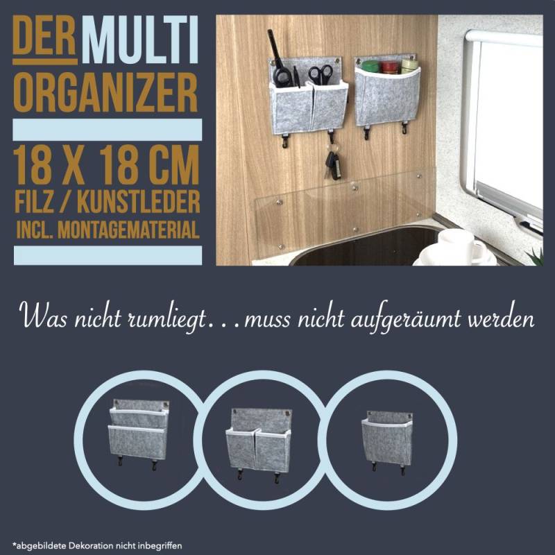 GranHin Wandnachtkstchen Organizer 3er Set